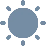 Sun SVG Icon